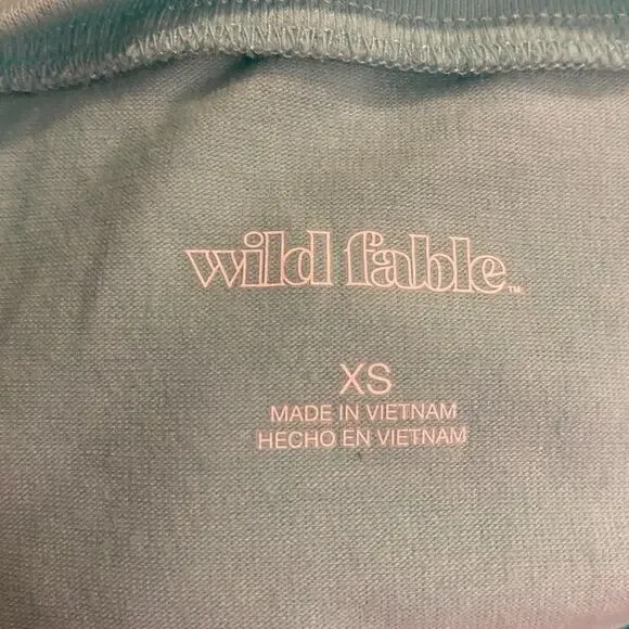 Wild Fable Cozy Cotton Shirt.  Very Soft. Size xs Back to School - Picture 5 of 6